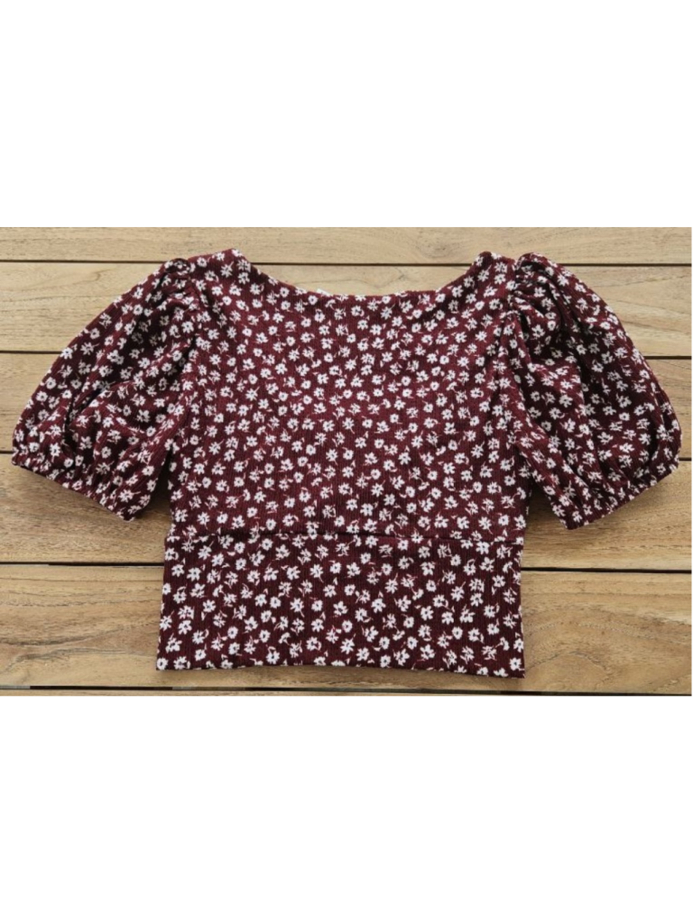 Free People Daisy Chain Crop Top Size M - Picture 3 of 5